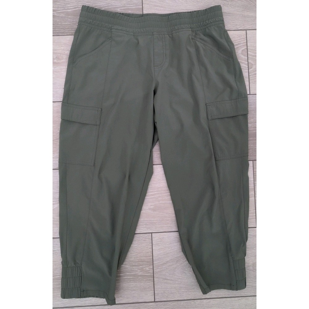 Women's The Northβ Face Green tapered Joggers Casual Hiking pants Size 8